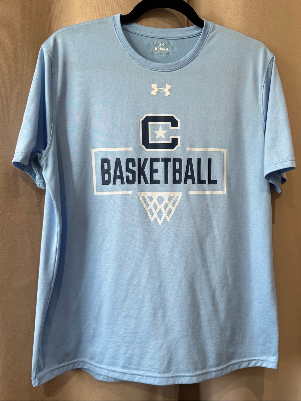 Under Armour, Citadel Basketball Team Graphic Tee with Team Logo – Player Gear